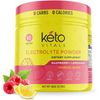 Keto Vitals Electrolyte Powder Raspberry Lemonade Energy Drink