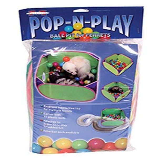 Marshall Pet Products Ferret Pop-N-Play Ball Pit, All Breed Sizes