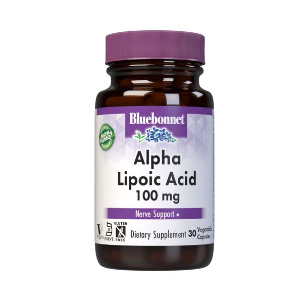 BLUEBONNET NUTRITION ALPHA LIPOIC ACID 100 mg