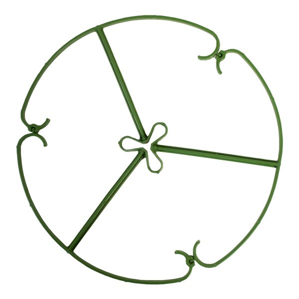 Elixir Gardens ® 10 Inch Plant/Flower Support Rings For Bamboo Canes - 5