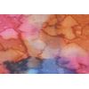 Pashmina & Silk Mulberry Silk Hand Painted Long Scarf Classic Iris