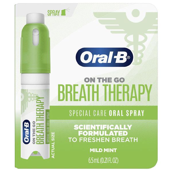 Oral-B On The Go Breath Therapy Oral Spray 6.5 ML (0.2OZ)