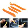 Set 4pcs Door Panel Car Trim Removal Tool Kit Clip Plastic Fastener Remover