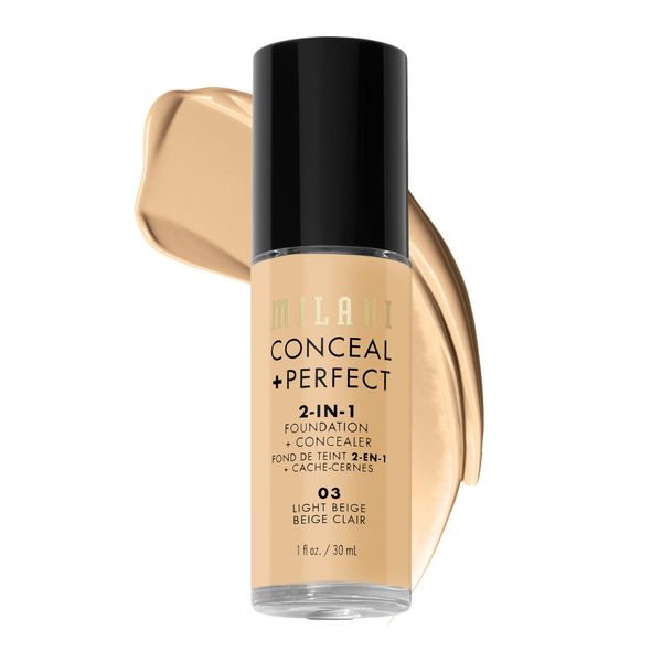 MILANI Conceal + Perfect 2-In-1 Foundation + Concealer - Light Beige