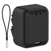 Akanry Compatible Case for Bitzee Isney Interactive Toy Digital Pet, Protective Silicone Shockproof Case (Black Case)