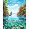 Natural Landscapes: Coloring Book