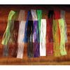 Hareline Crazy Legs Light Olive/Purple Green Flake