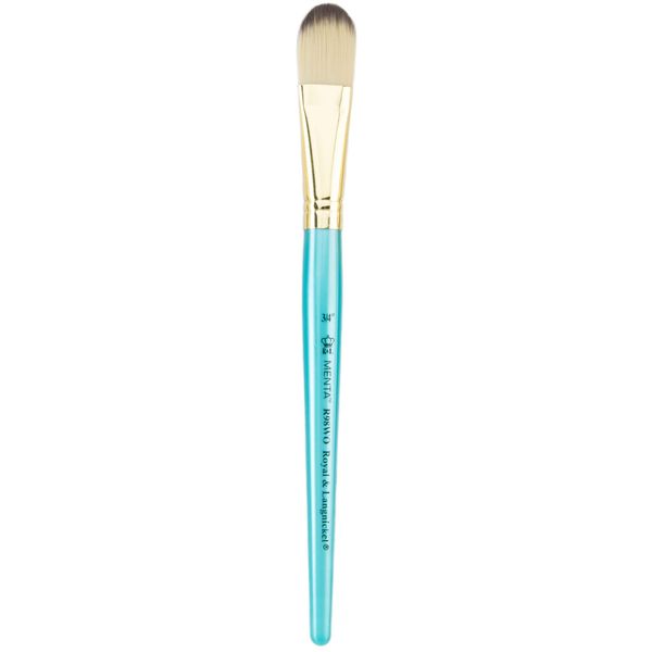 Menta Synthetic Blend Oval Wash Brush - 1"