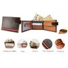 Legado, Men's Card Holder Wallet, Brown