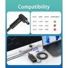 Replacement for HP Laptop Charger 45W Computer Charger Smart Blue Tip Power Adapter