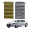 Cabin Air Filter Set For Tesla Model 3 Model Y (2017-2019) Activated Carbon