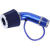 3" Blue Car Cold Air Intake Filter Induction Pipe Power Flow Hose Kit For Ford