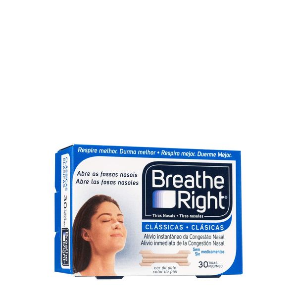 Breathe Right Nose Strips (Pack of 30)