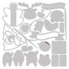 Sizzix Thinlits Die 26PK Woodland Baby Set by Jennifer Ogborn | 665960 | Chapter 3 2022, Multicolor, One Size