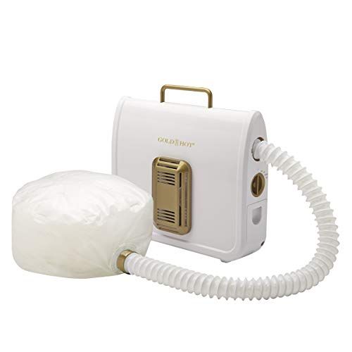 Gold 'N Hot Professional Ionic Soft Bonnet Hair Dryer | Reduce Frizz for Natural, Healthy-Looking Hair
