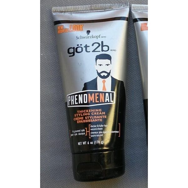 1 Tube Schwarzkopf Got2b Phenomenal Thickening Styling Cream 6 oz