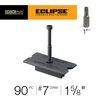 Deck Plus Eclipse Hidden Deck Fasteners, Deck Screws, Wood Screws, Stainless Steel, Grey, 90 Pack