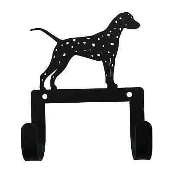 Dog Dalmation Pet Leash Coat Wall Hook Kennel Key Bath Towel