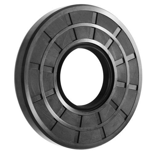 XIKE Oil Seal, Lip Seals, TC 118mm x 140mm x 13mm, Nitrile Rubber Double Lip Spring-Loaded Oil Shaft Seal, Designed for Bearing Shaft, Black Pack of 1