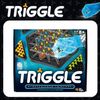 Compact Triggle Game Set - Challenge Your Family with Strategic Triangle Play