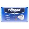 Attends Classic Briefs with Dry-Lock Technology for Adult Incontinence Care, Large, Unisex, 24 Count (Pack of 3)