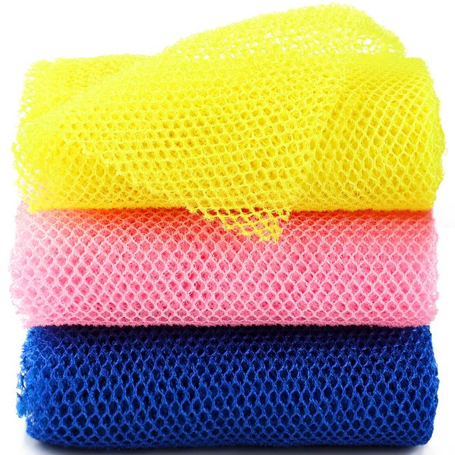 Body Scrubbing Exfoliating African Nylon Washcloth Net Bath Mesh Sponge  African Net Sponge - China Cleaning Sponge and Loofah Bath Sponge price