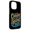 Cursive Is My Secret Code Penmanship Writing Case for iPhone 13 Pro