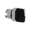 Schneider Electric ZB4BD8 Select Switch Operator Head, Black Selector Switch Head Ø22 3-Position Spring Return, Part Number