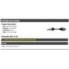 Front Right Passenger Side CV Axle Assembly - Primary Design - Compatible with 2008-2017 Buick Enclave