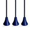 Bathroom Light Pull Cord and Handle, Navy Blue String, Acorn and Connector. Pack Of Three.