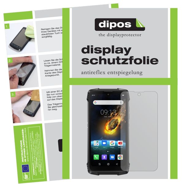 5x Screen Protector for Blackview BV6900 Protection Anti Glare dipos