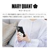MARY QUANT iPhone 16 Case, Smartphone, Quilting, Daisy, Mobile Phone, iPhone Daisy, Patch, Quill Case, Shell Case, Women's, Black/White