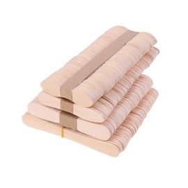 New Hot 100pcs/pack Disposable Wooden Waxing Stick Wax Bean Wiping