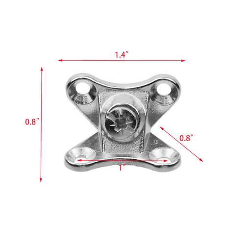 Coshar Removable Corner Brace Bracket Heavy Duty Butterfly Corner Brace for Wood Furniture Table Chair or Shelf,12 Packs Stainless Steel