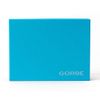 Golbe Notebook Cover, Notebook Cover, Italian Leather, A5 (Name Acceptable) (Blue/name)