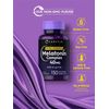 Melatonin 40 Mg Complex Ashwagandha Chamomile Extra Strength Sleep Aid, 150 Tabs