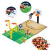 PLUS PLUS - Learn to Build, Sports - Construction Building STEM – Interlocking Mini Puzzle Blocks for Kids