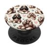 Beautiful Cocker Spaniels Pattern American Cocker Spaniel PopSockets Standard PopGrip