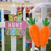 Ohnngbby 5pcs Easter Carrot Paper Lanterns, Easter Decorations, Folding Easter Crafts For Kids Easter Hanging Decorations, Easter Tree Decorations, Spring Decorations, Reusable Giant Easter Carrots