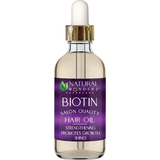 Aceite Biotina Para Ayudar Evitar La Caida Del Cabello Perdida De El Pelo 4 oz