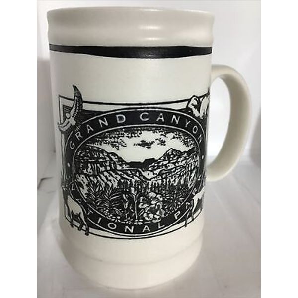 GRAND CANYON NATIONAL PARK COFFEE MUG. EMBOSSED GRAND CANYON PARK MUG. B249