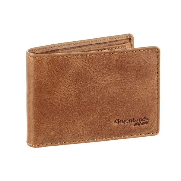Greenland Nature Light Geldbörse Leder 10 cm