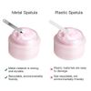 4 Pack Metal Makeup Spatula, Mini Spoon, Beauty Scoop for Facial Cosmetic, Face Mask (Silver & Gold)