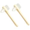 Medline Two-Sided Denture Brushes, Ivory (Pack of 144)