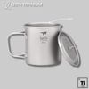 Keith Ti3206 Tasse, Titan mit Deckel, Faltbar