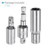CoCud 10mm Deep Socket Set, 1/4" Drive, 3-Piece, For Home Maintenance
