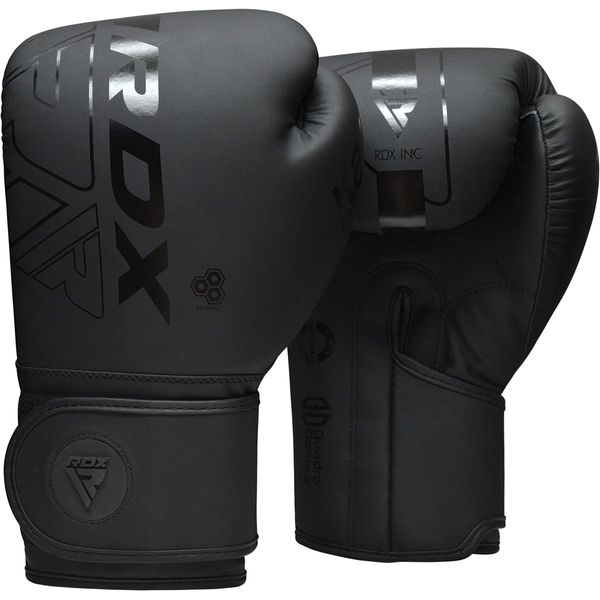 RDX Kids Boxing Gloves Sparring Muay Thai Maya Hide Leather Kara Patent Pending Junior Training Mitt Kickboxing Punching Bag Focus Pad MMA Tie Pad Double Ended Ball Punching Gloves