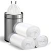 3 Rolls Strong And Durable 4 Gallon Trash Bag With Drawstring Closure 