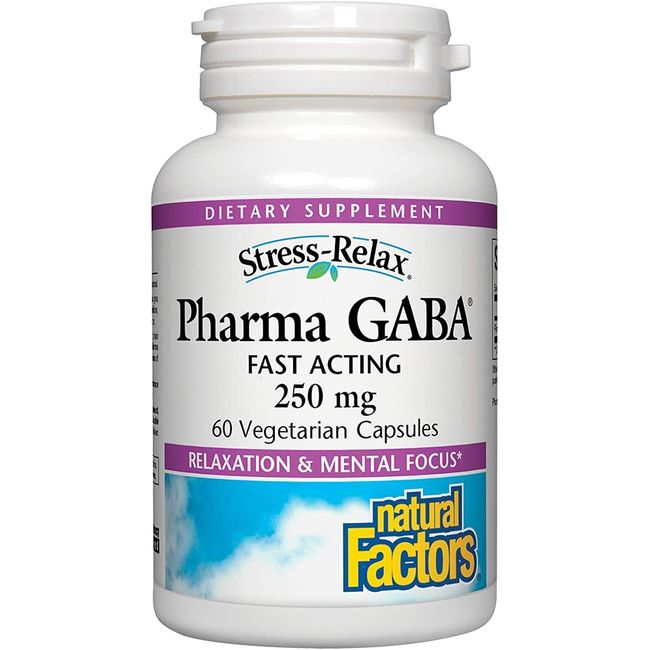 Natural Factors Pharma GABA 250mg 60 caps