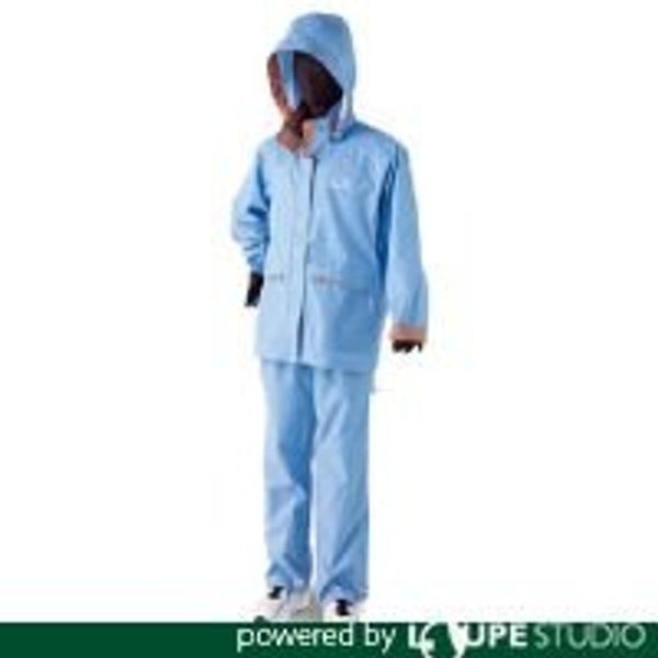 Kajimake Rain Suit Feminine Sax L